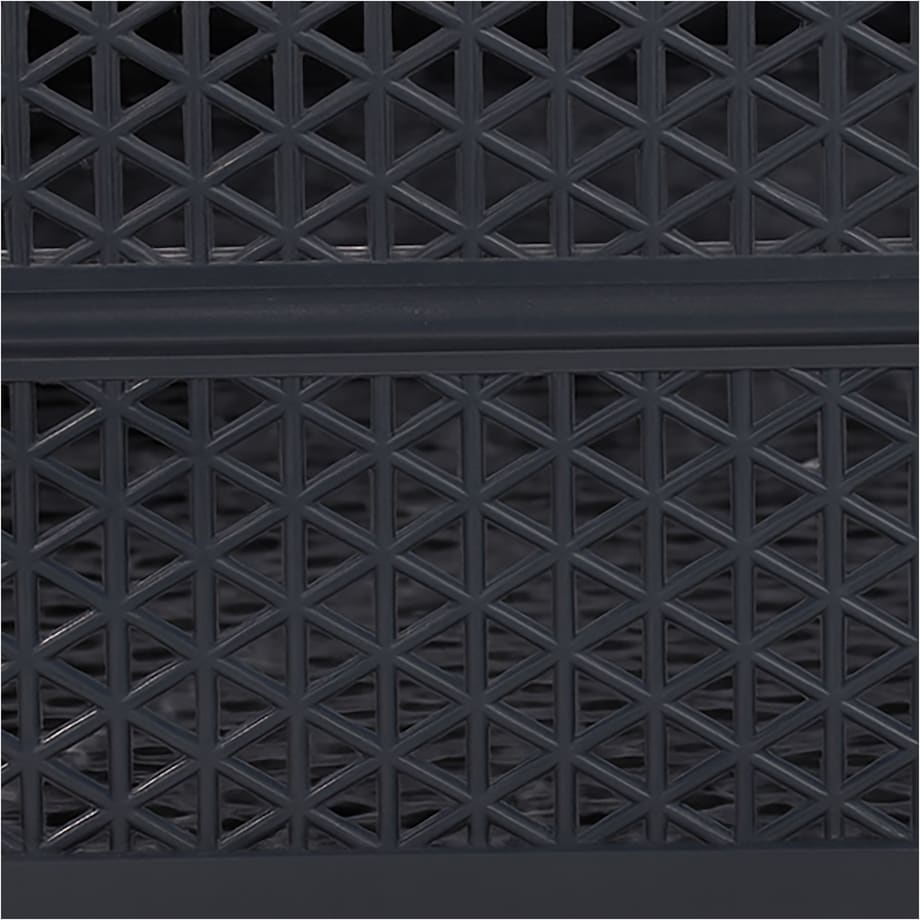 Pojemnik Plastikowy Składany Koszyk Na Zakupy Do Samochodu Skrzynka Na Owoce Warzywa 46,4 X 34 X 22 Cm Klapbox