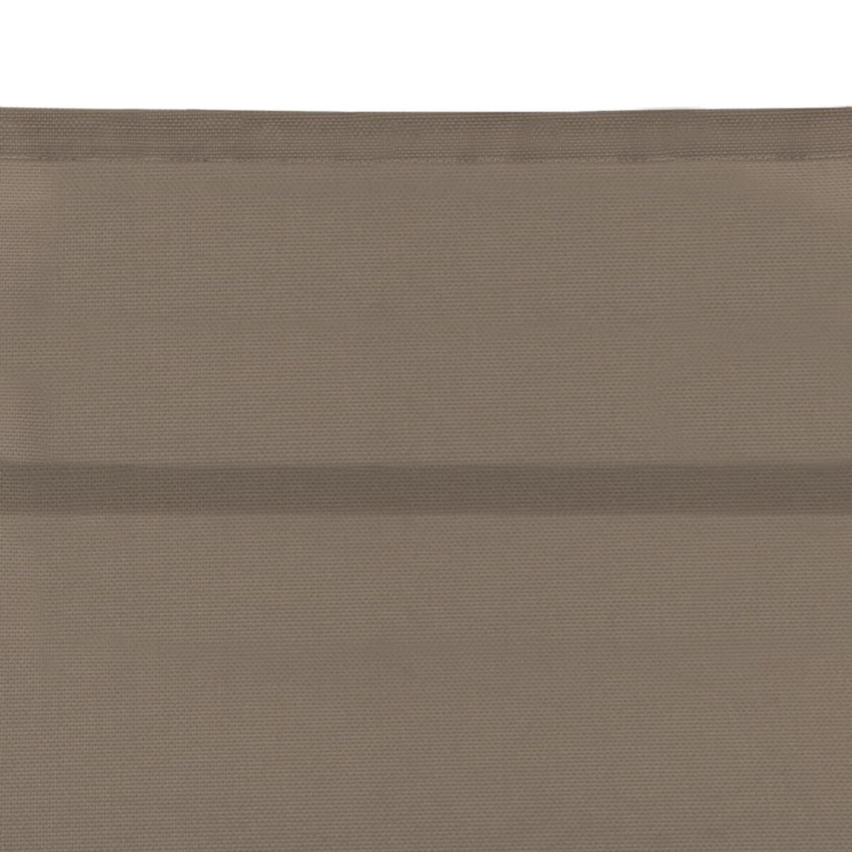 vidaXL Leżak z tworzywa textilene i aluminium, kolor taupe