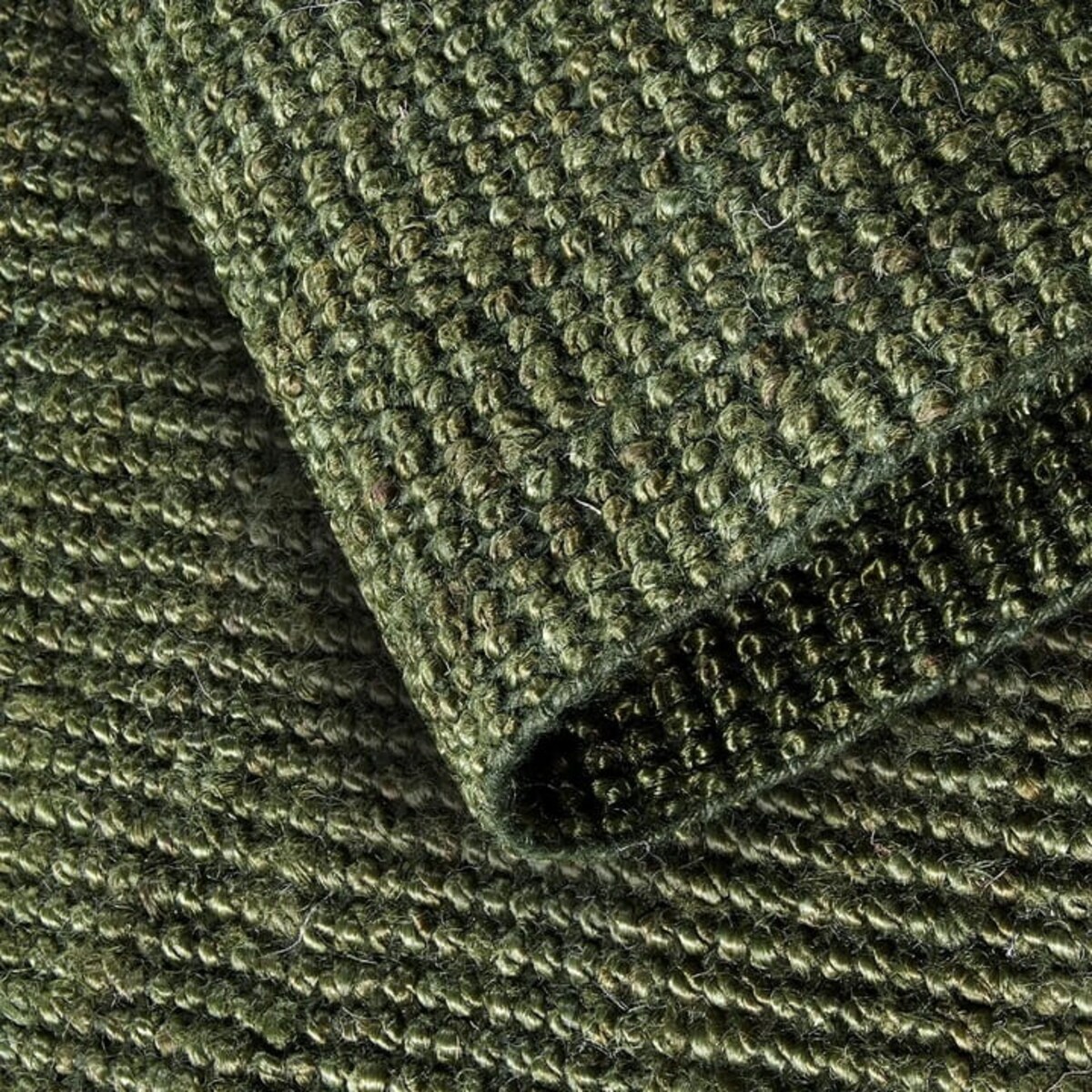 DYWAN naturalny z juty Villeroy & Boch Bouclé 200x290cm w kolorze zielonym khaki