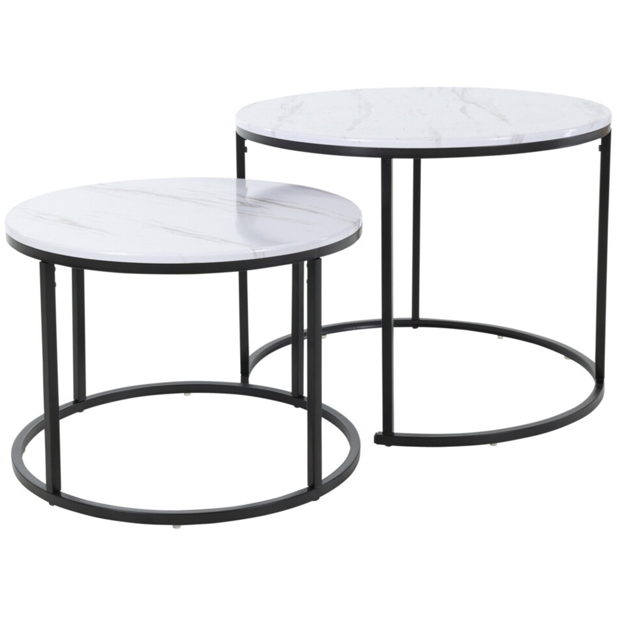 Zestaw stolików bocznych TVILLING, 2 szt.