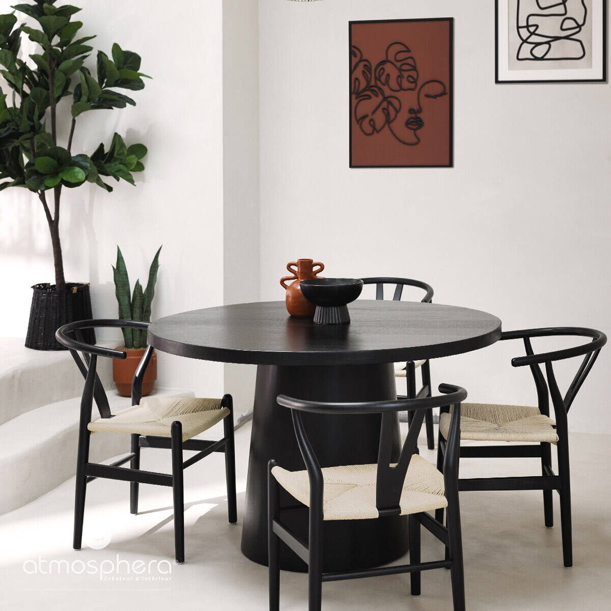 Miska na nóżce CHAYA, Ø 22 cm