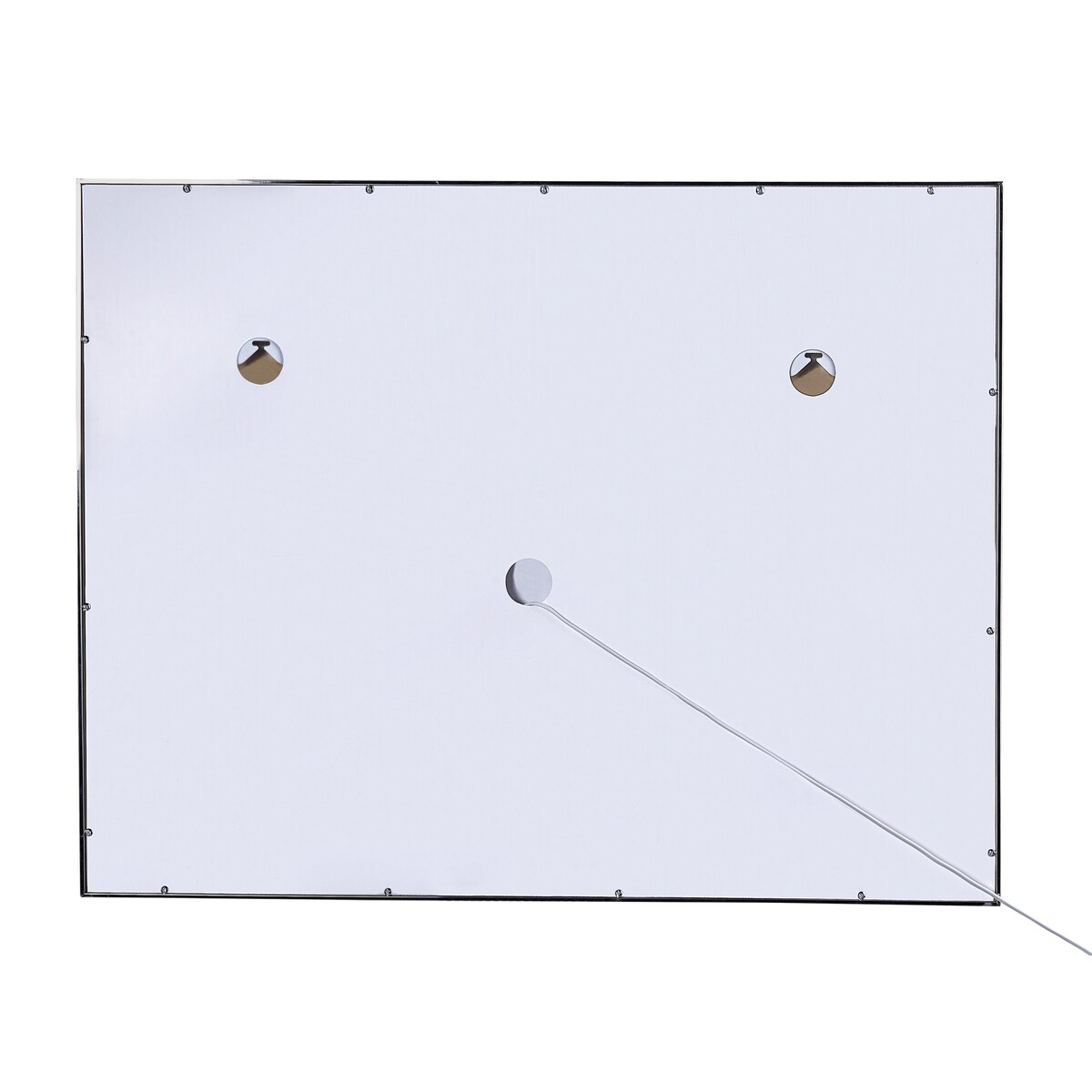 Lustro łazienkowe LED ARGENS 90 cm 70 cm Srebrny