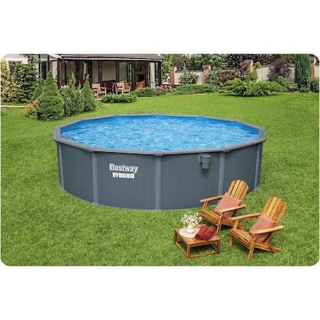 Basen stelażowy Hydrium 549x132 Bestway całoroczny 561CS zestaw