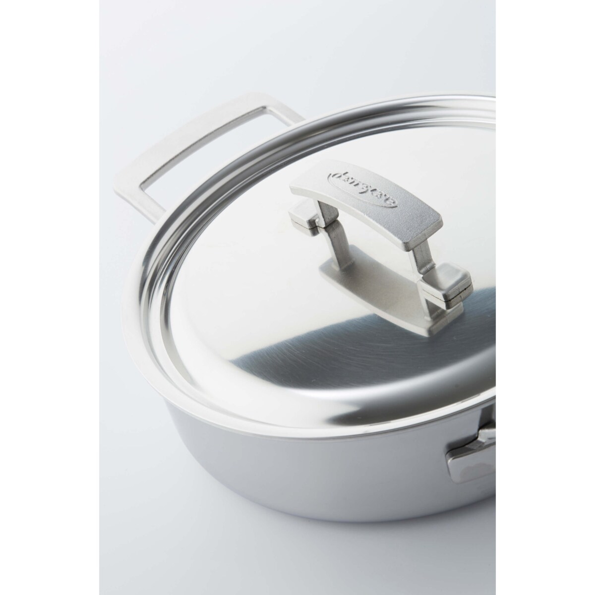 DEMEYERE INDUSTRY 5 Patelnia głęboka 2H z pokrywką 24 cm