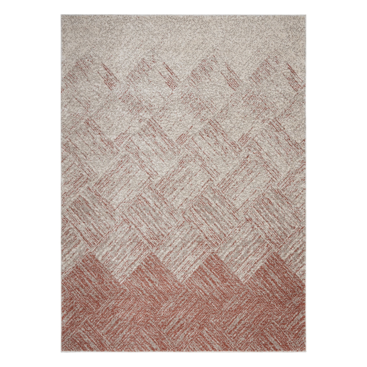 Dywan FUSION 9775 krem / terakota - 200x290 cm