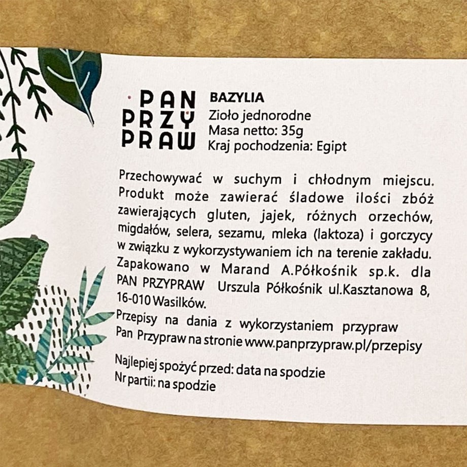 Bazylia – Refill