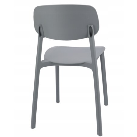 4 X Krzesło Do Jadalni Kuchni Stołu Zestaw Komplet Lara Szare