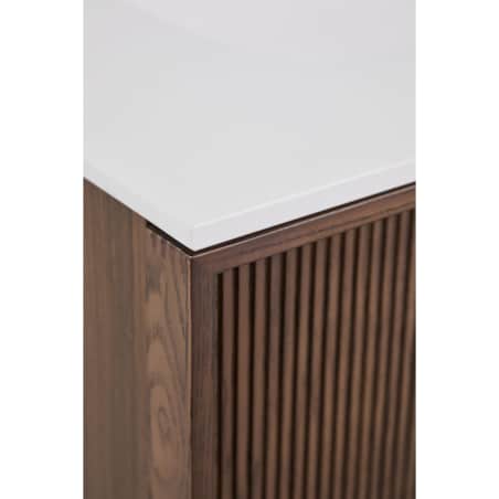 Szafka łazienkowa wisząca z umywalką, 120 cm, Enidika