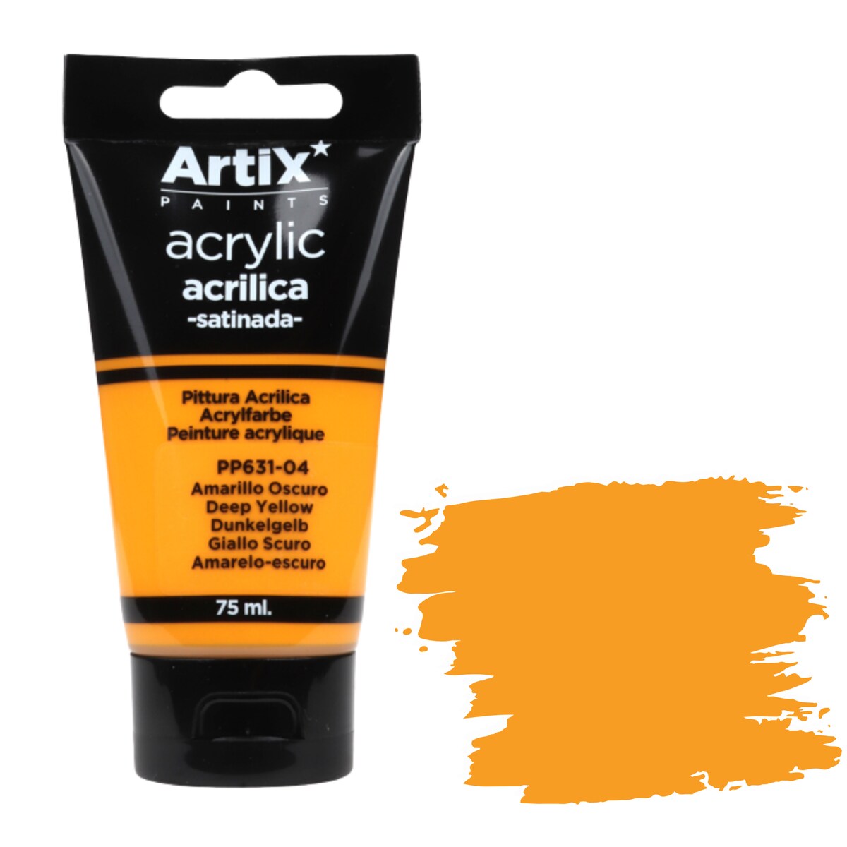 farba akrylowa artix pp631-04 deep yellow 75ml