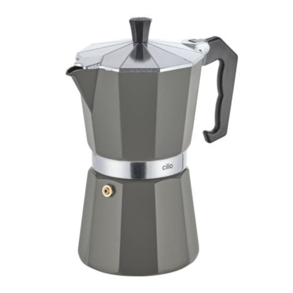 Kafeteria na 6 filiżanek (szara) Classico Cilio