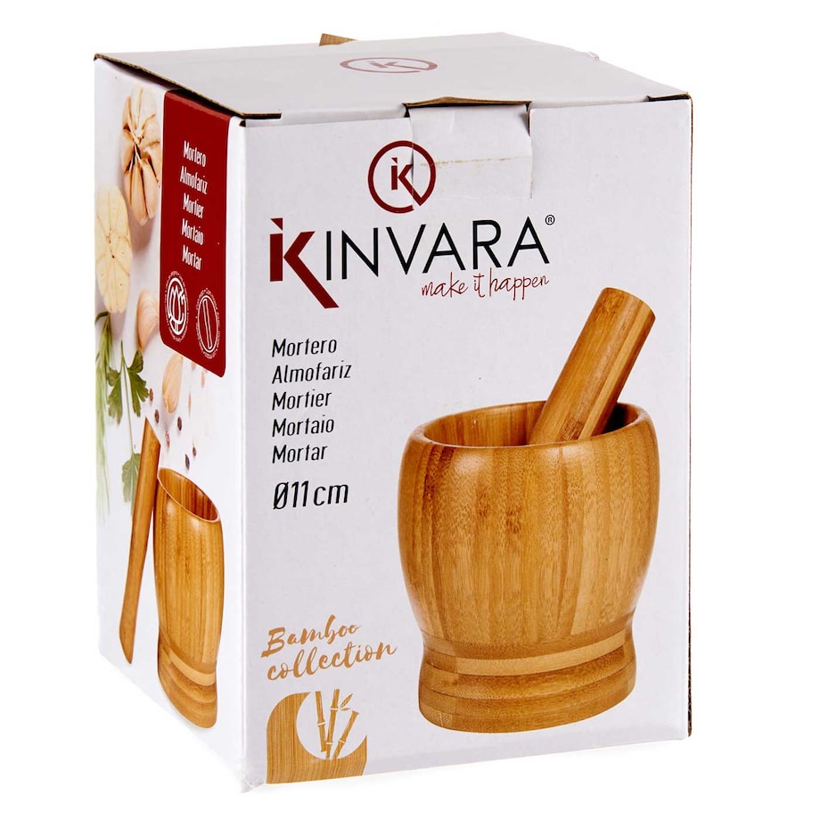 Moździerz drewniany SOLIS, Ø 11 cm