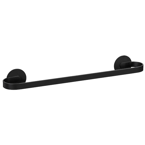 Aluminiowy drążek na ręczniki 40 cm BIVIO, montaż bez wiercenia