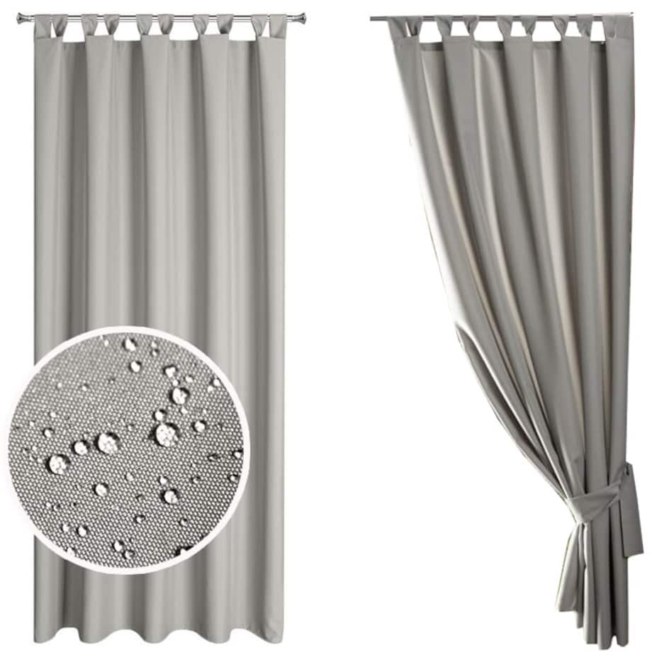 Zasłona Tarasowa Ogrodowa na Balkon Patio 155 x 220 Wodoodporna na Rzepy