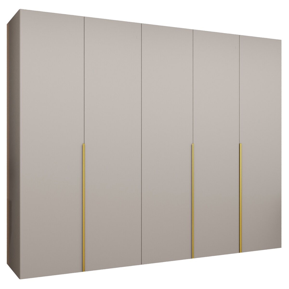 Szafa uchylna otwierana ALICANTE 1 250 wys. 202 cm Kaszmir + u. Złoty