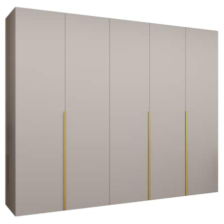 Szafa uchylna otwierana ALICANTE 1 250 wys. 202 cm Kaszmir + u. Złoty