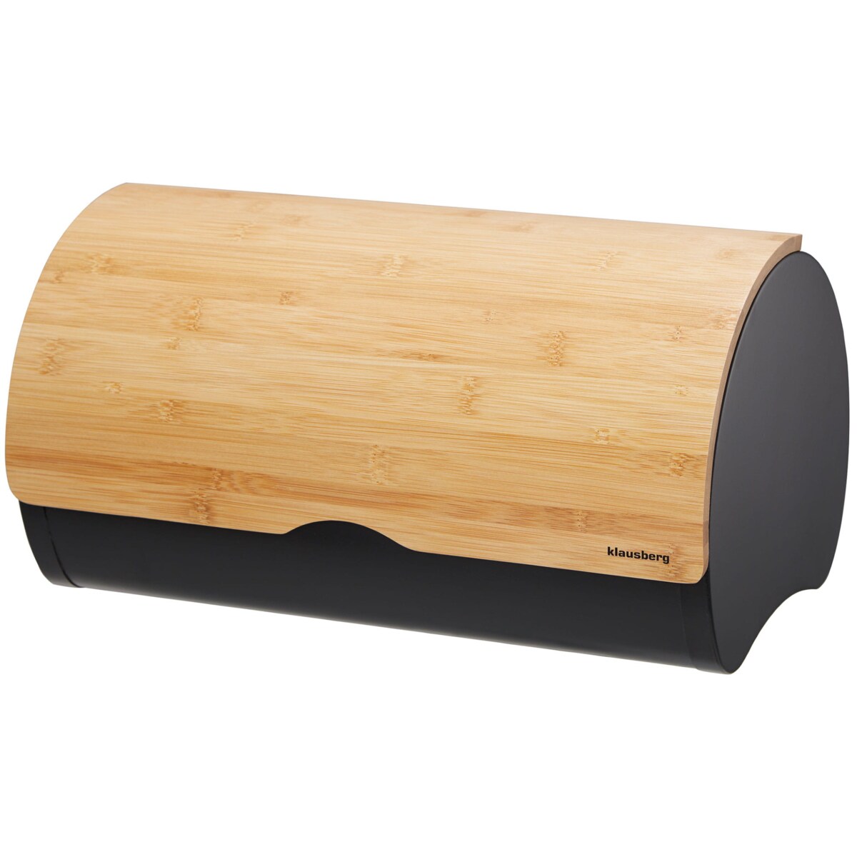 Chlebak stalowy 38cm pojemnik na chleb pieczywo KLAUSBERG