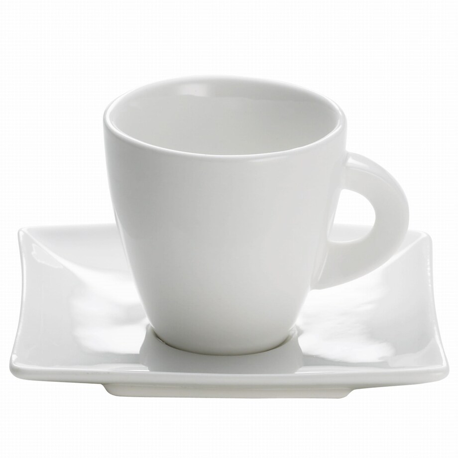Filiżanka do espresso East meets West, biała, 80 ml