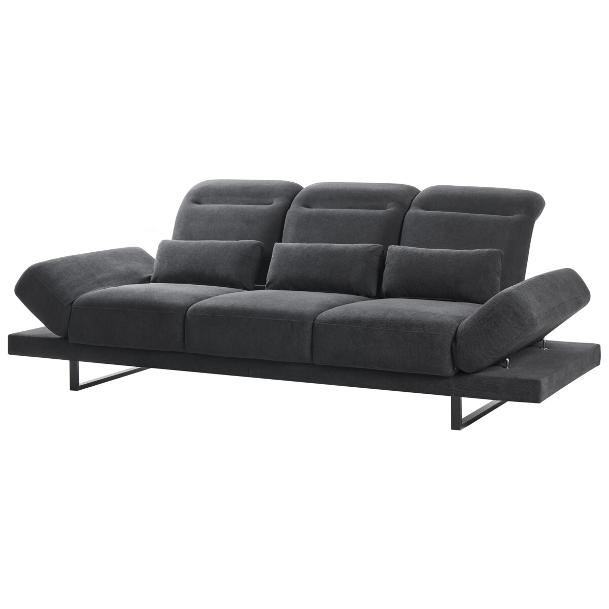 Sofa dla 3 osób IKAST Czarny