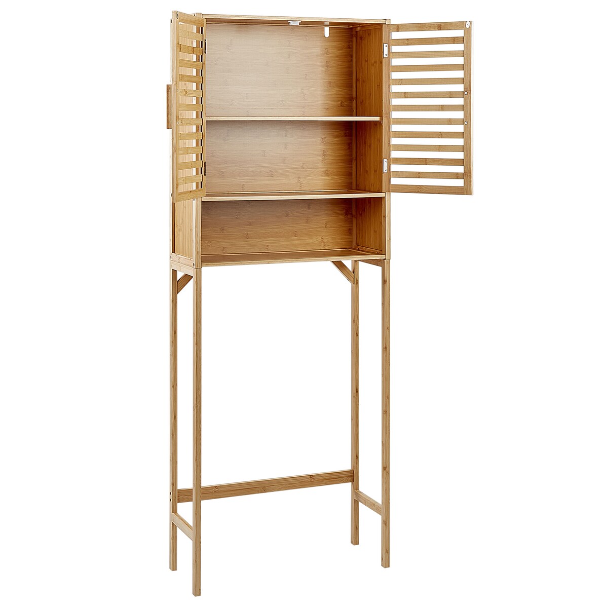 Szafka łazienkowa OKARCHE Bambus 63 cm Jasnobrązowy