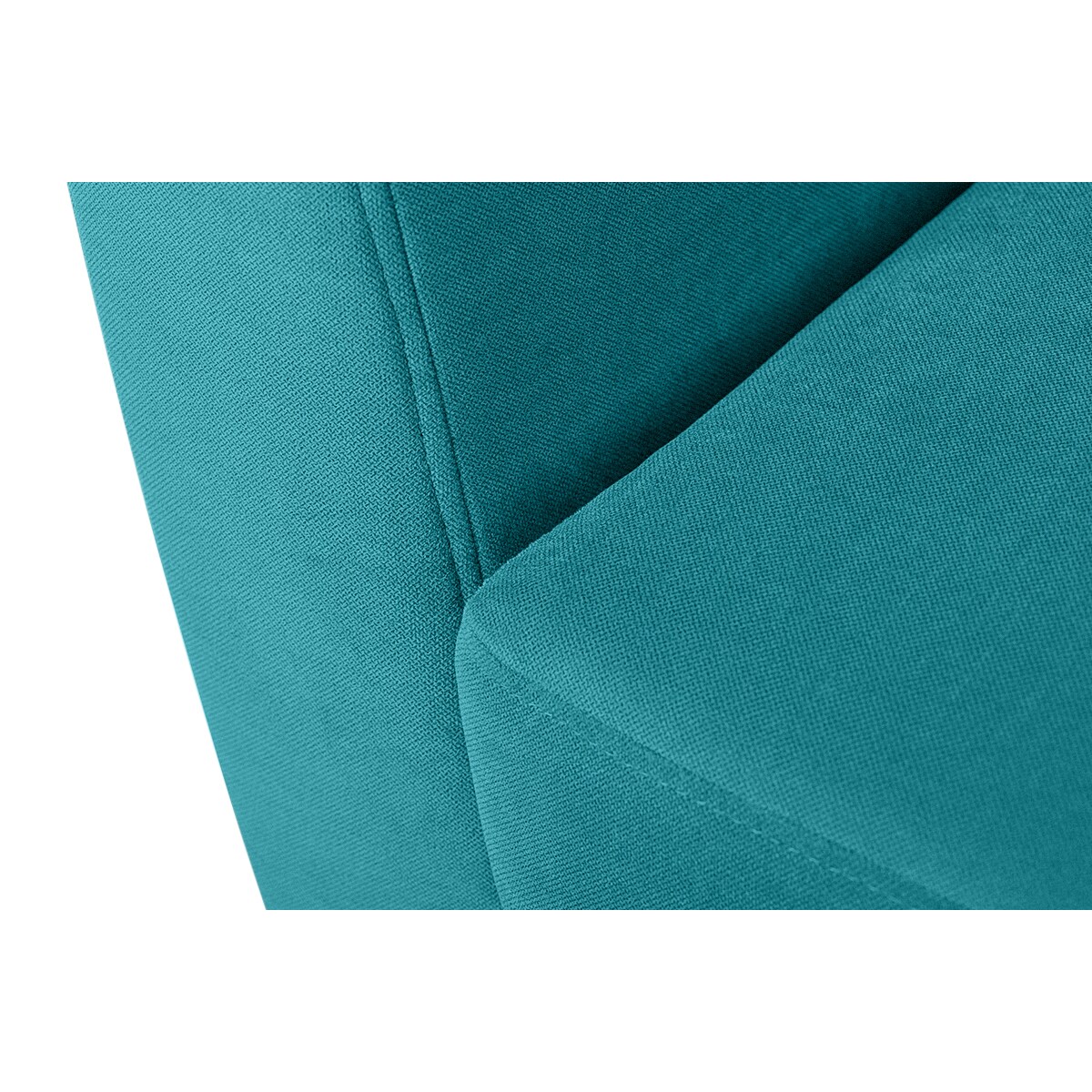 KONSIMO TAGIO Turkusowa skandynawska sofa 2-osobowa