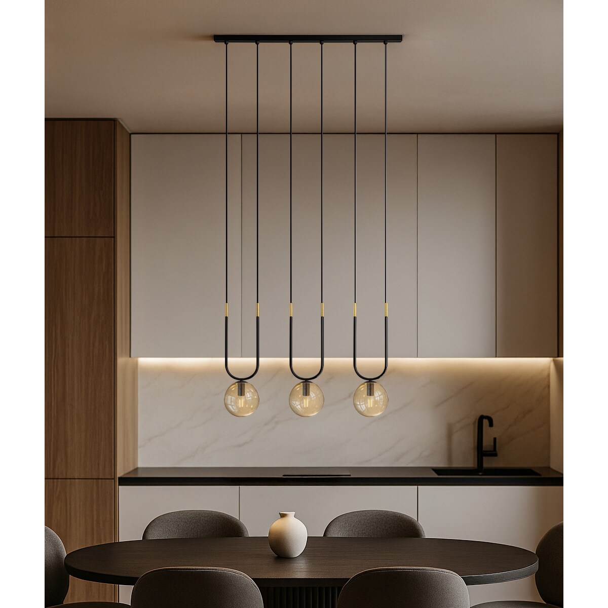 Lampa wisząca K-5596 z serii GOLDI