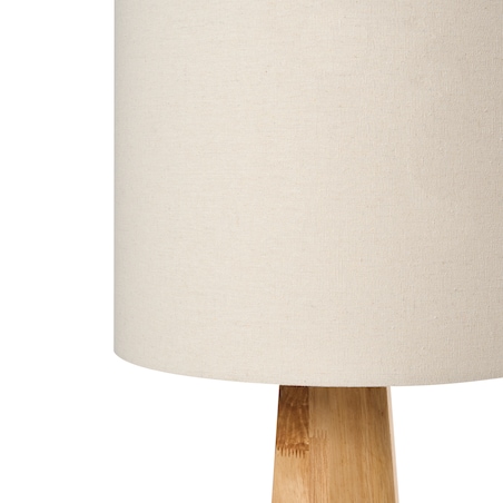Lampa podłogowa ILALA Drewno Naturalny
