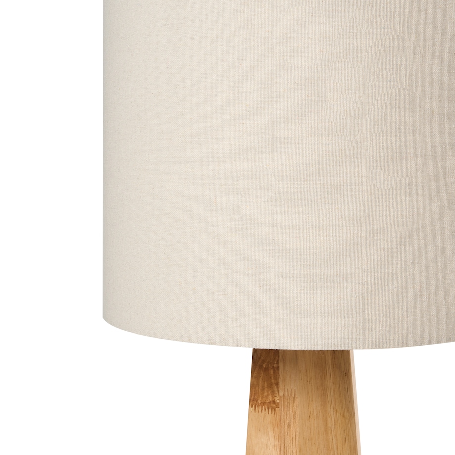 Lampa podłogowa ILALA Drewno Naturalny