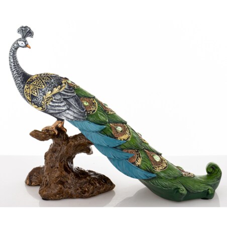 Dekoracja - Paw 25x31x10 cm POAT