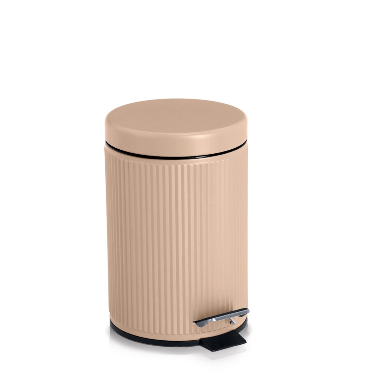 Metalowy kosz łazienkowy BRASS TONE, 3 l