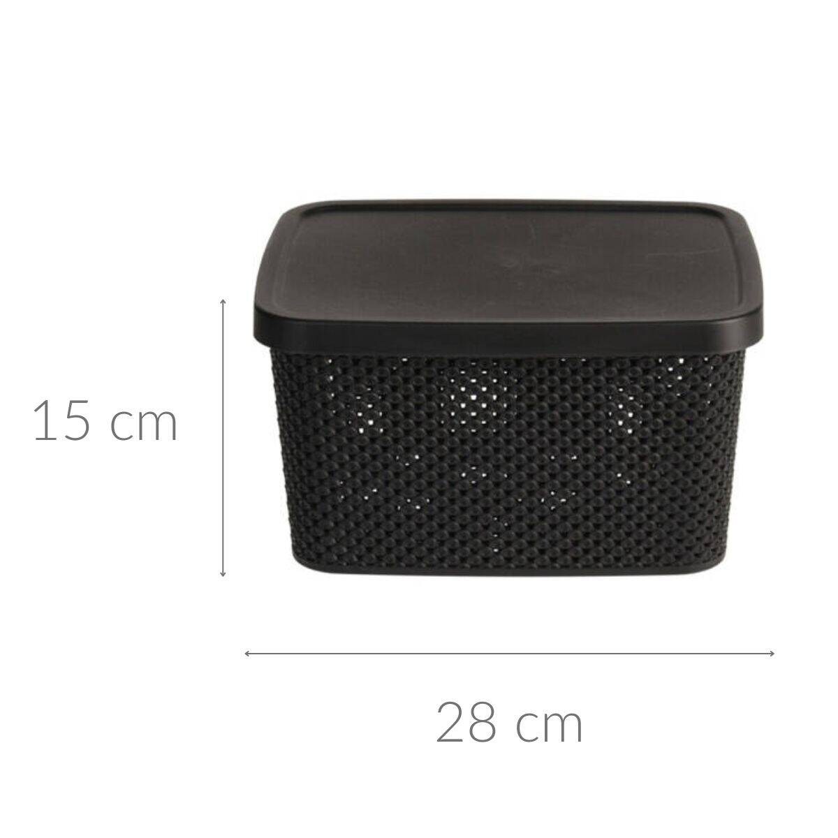 Pojemnik plastikowy z pokrywą zamykany, 7000 ml