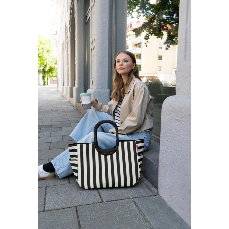 Torba LOOPSHOPPER L, summerstripes black
