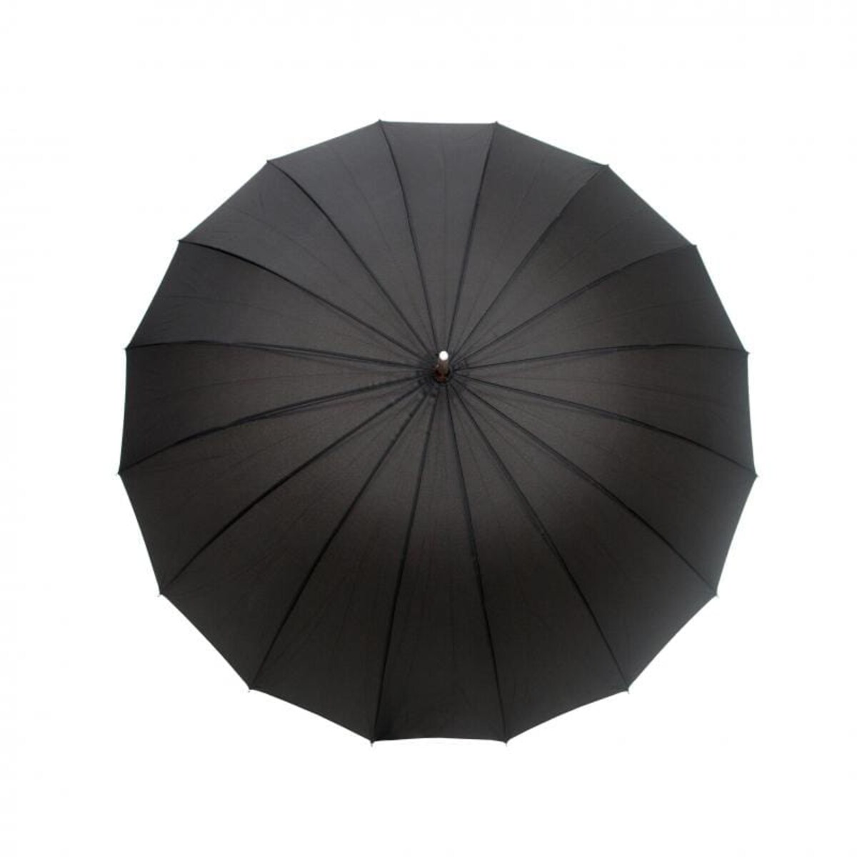 Długi parasol 16 żeber, czarny