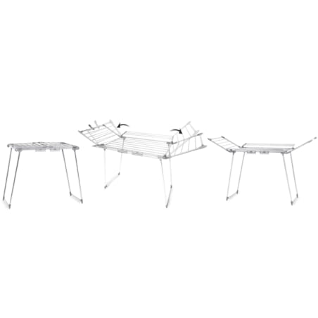 Suszarka na pranie ze stali nierdzewnej stojąca 22m Massido Lina