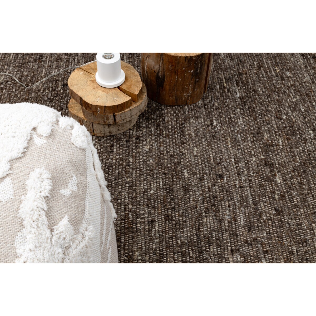 Dywan NEPAL 2100 tabac brązowy - wełniany, 300x400 cm