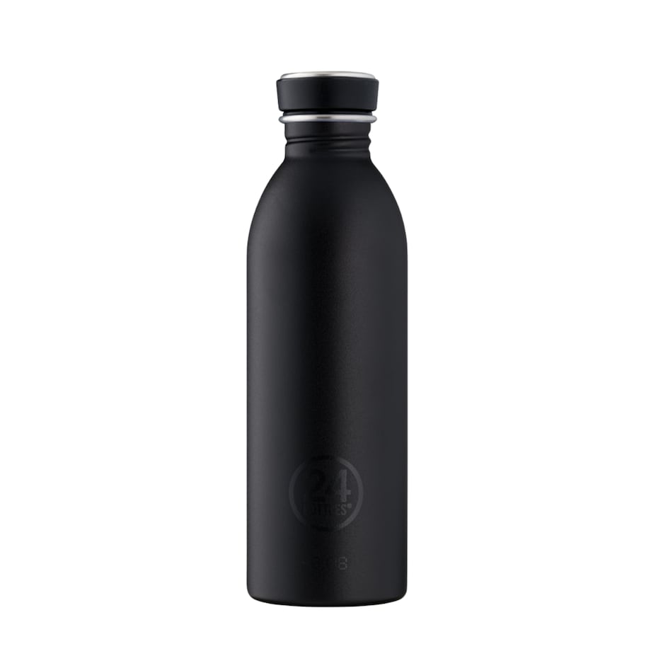 24BOTTLES URBAN BOTTLE butelka na wodę 500 ml, Stone Tuxedo Black
