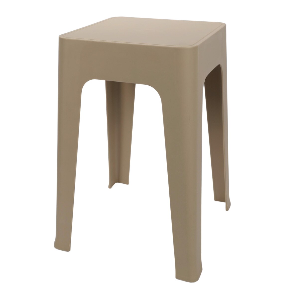 Lekki taboret z tworzywa sztucznego, 33 x 33 x 47 cm