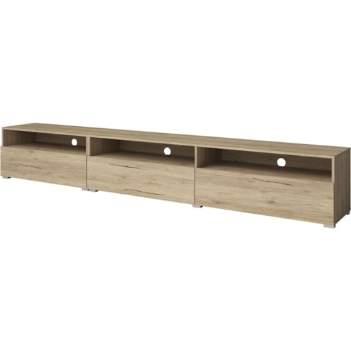 Szafka RTV BAROS 270 dąb san remo jasny stojąca/wisząca