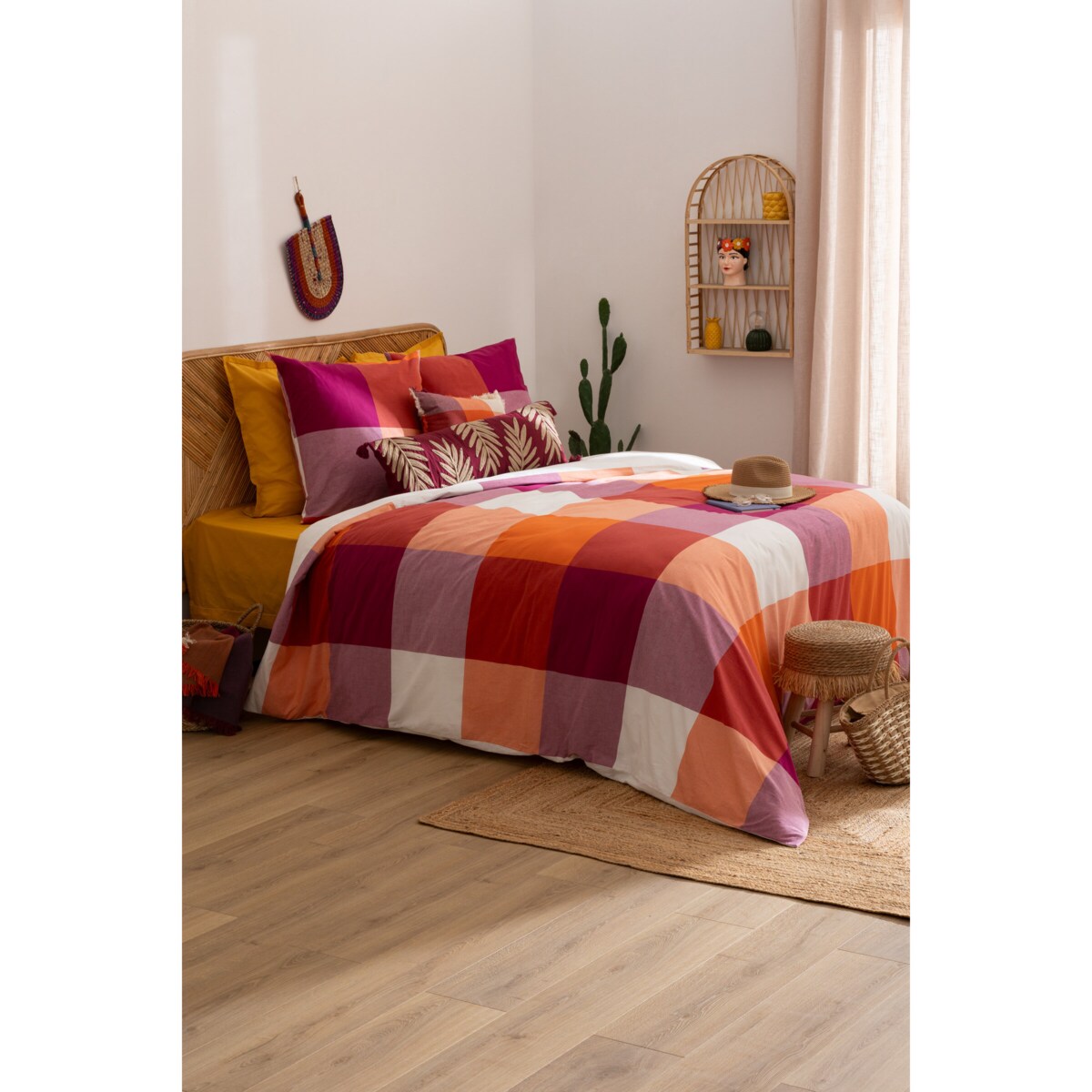 Półka ścienna łuk ANAHI, 74 x 45 cm