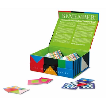 Gra kolorowa memory z unikatową szatą graficzną, dla dzieci i nastolatków to doskonały pomysł dla dzieci, REMEMBER