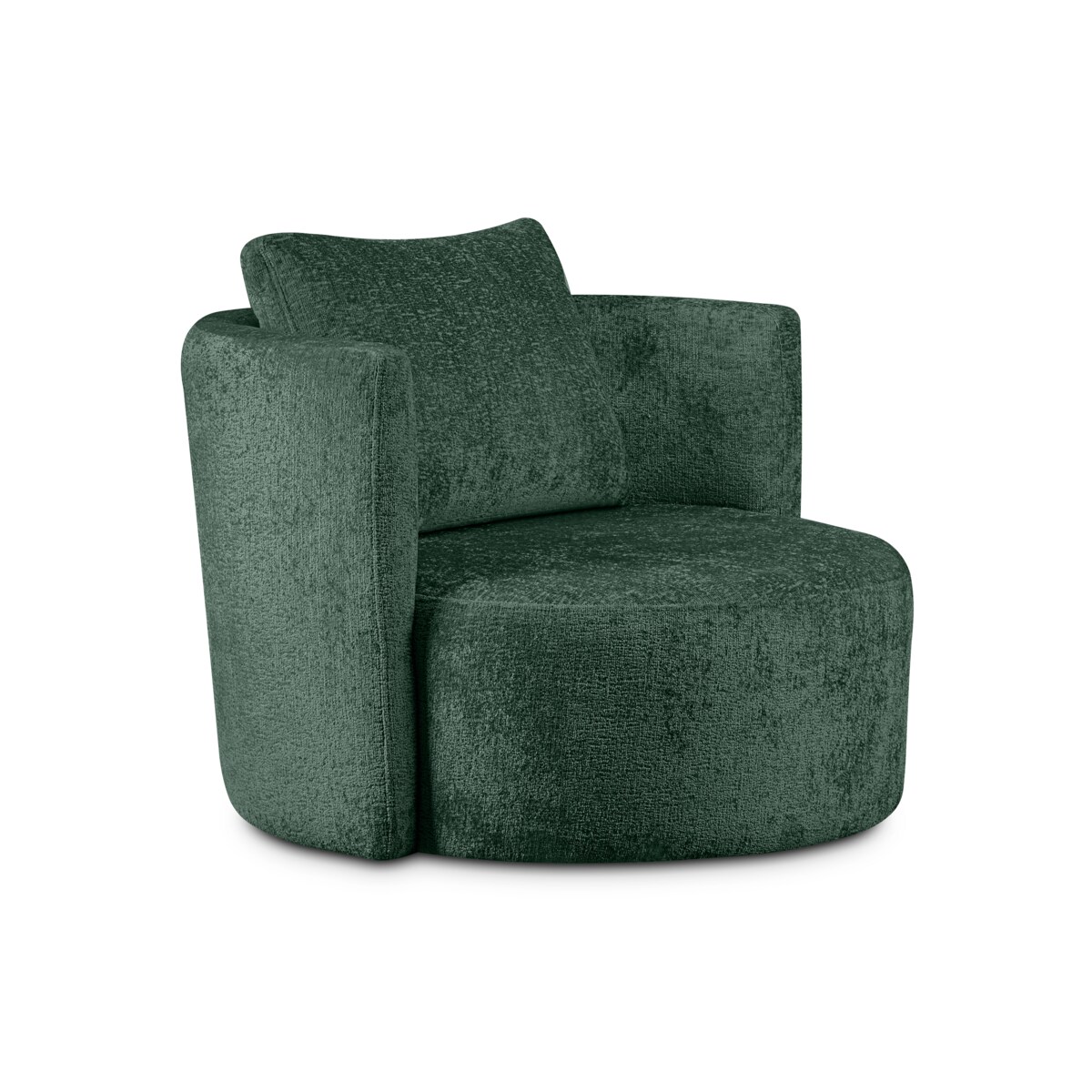 KONSIMO RAGGI Fotel obrotowy zielony