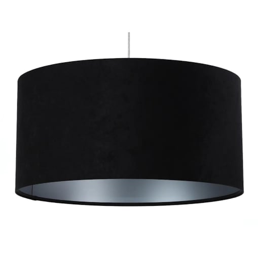 Lampa wisząca HOME 50 czarna/srebrna
