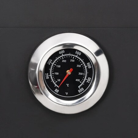 vidaXL Piec do pizzy na węgiel drzewny z 2 kamieniami szamotowymi