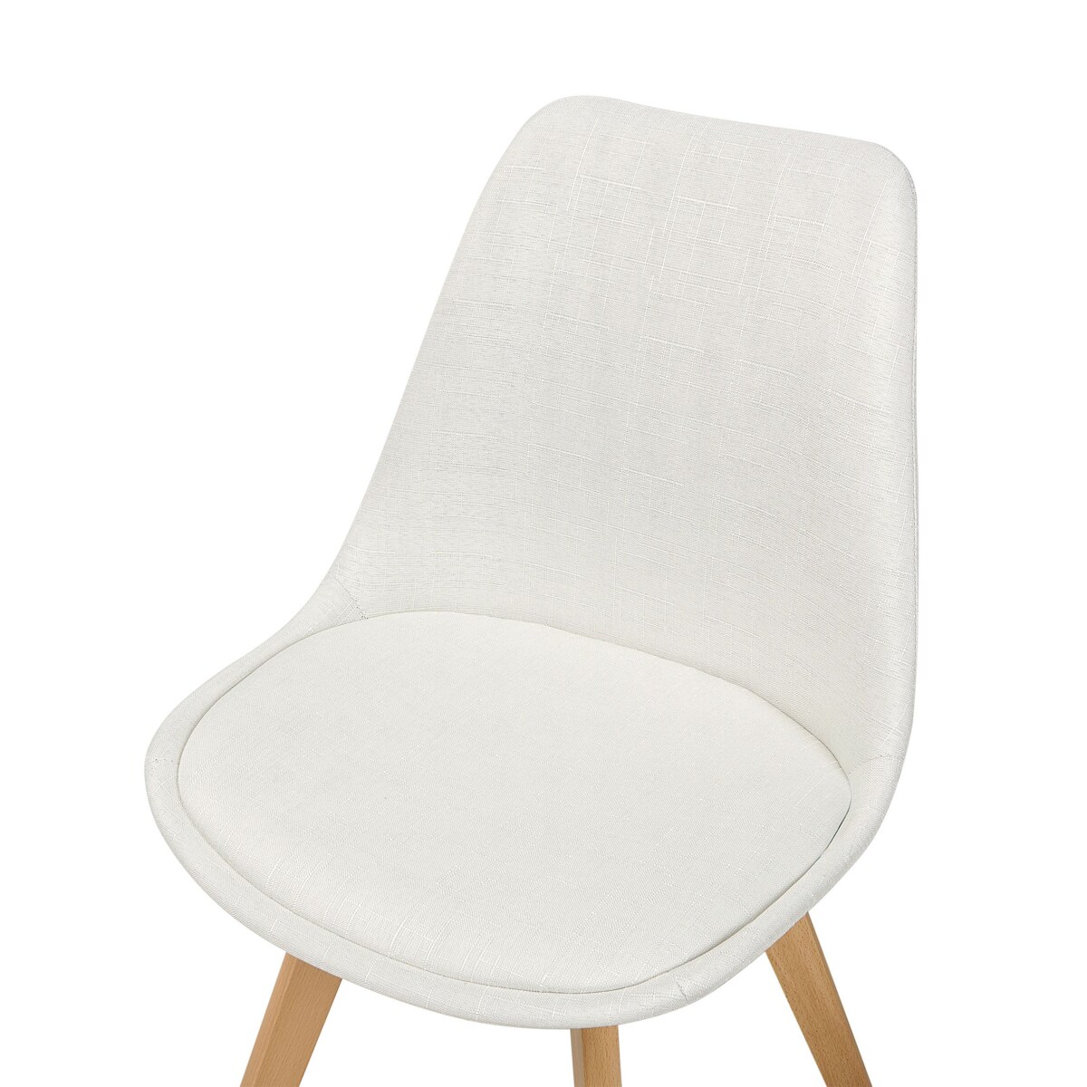 Zestaw 2 krzeseł do jadalni złamana biel DAKOTA II