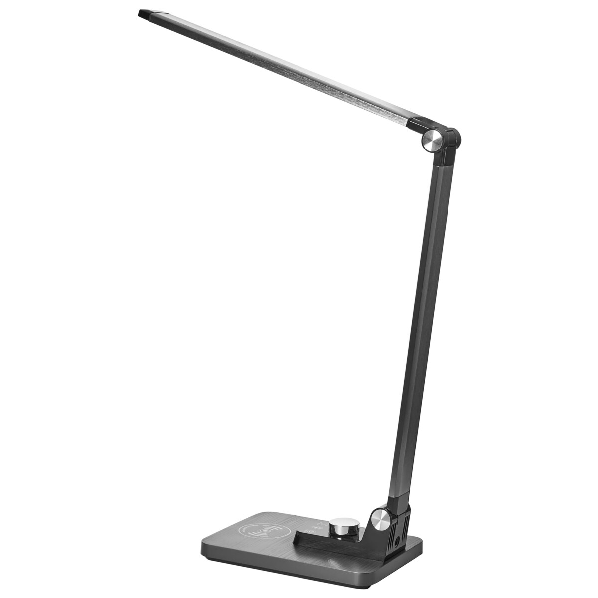 Lampa biurkowa LED ENIF Z ładowarką indukcyjną Czarny