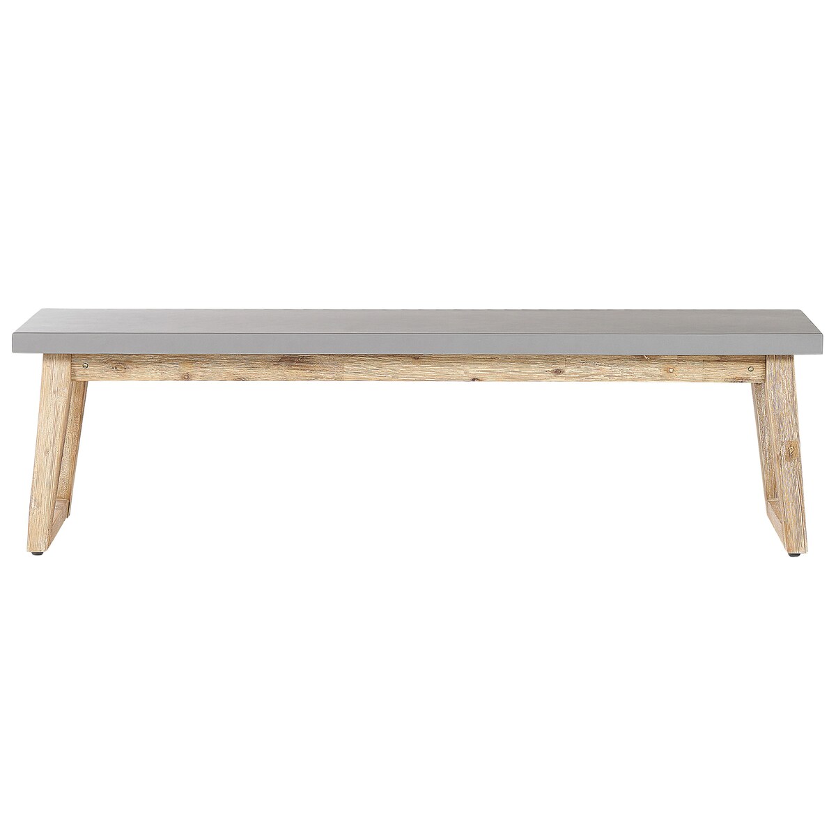 Ławka ogrodowa ORIA 160 cm Beton Szary