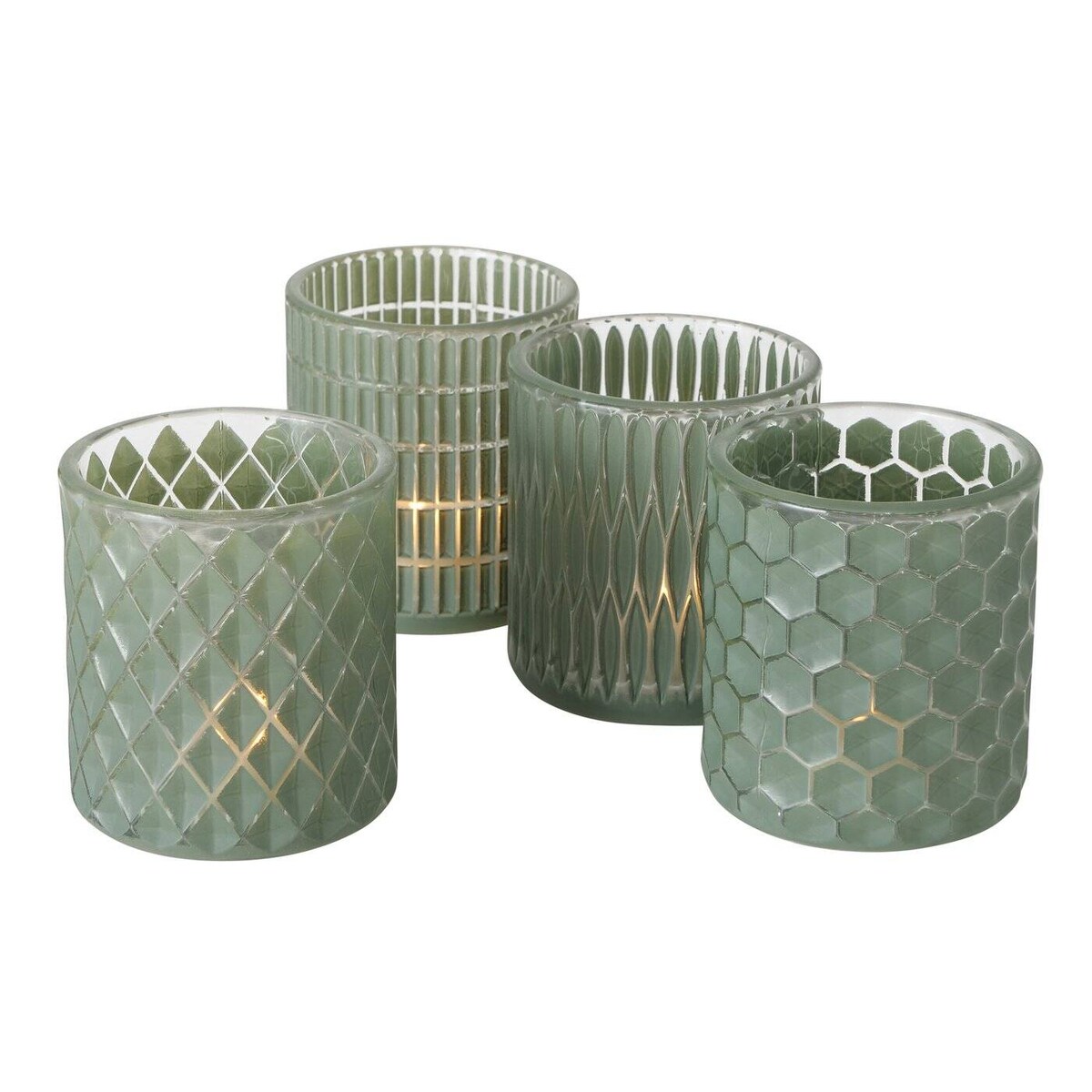 Świecznik mozaika DUSTIN, Ø 8 cm