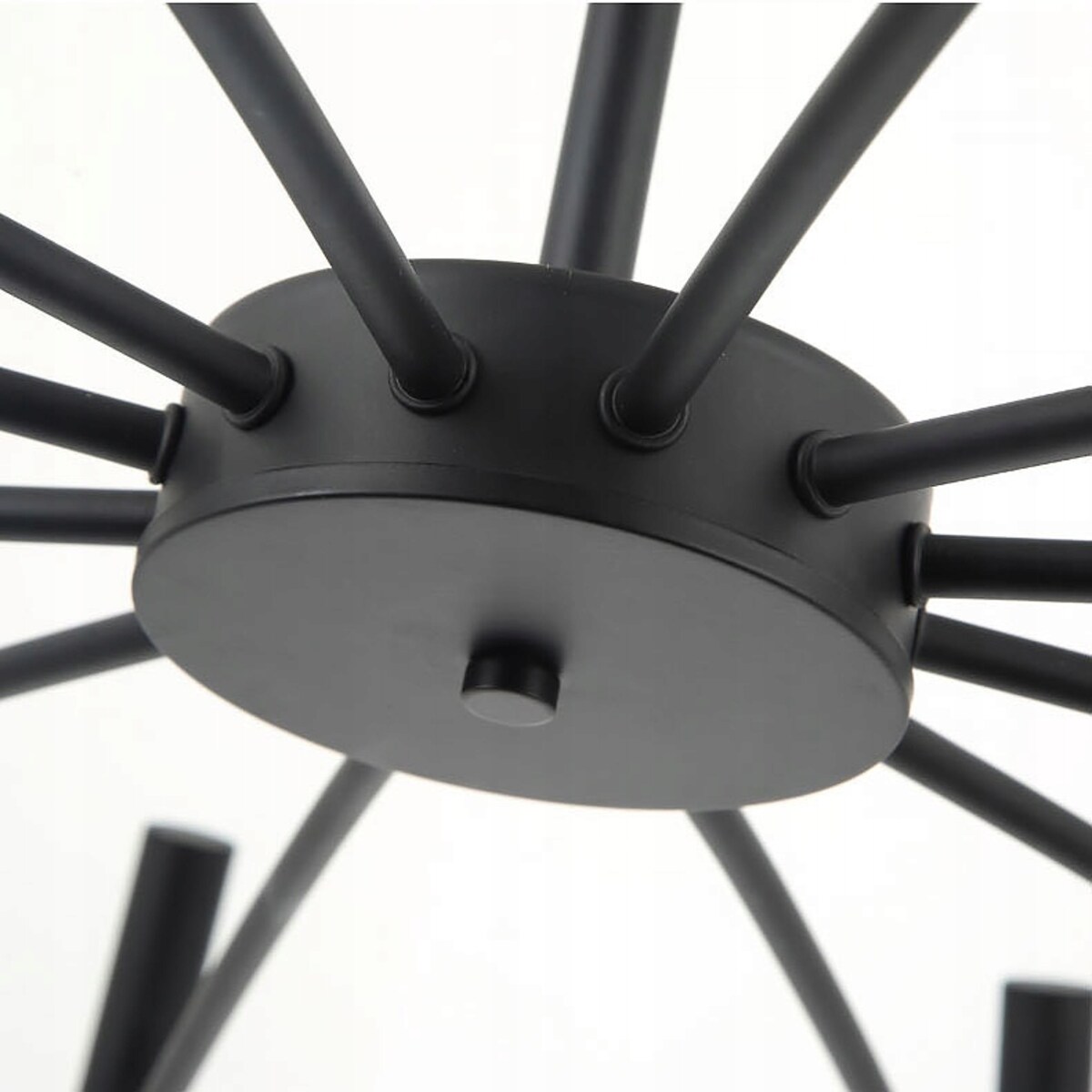 Lampa Sufitowa Wisząca Czarna Nowoczesna 15X25W G9