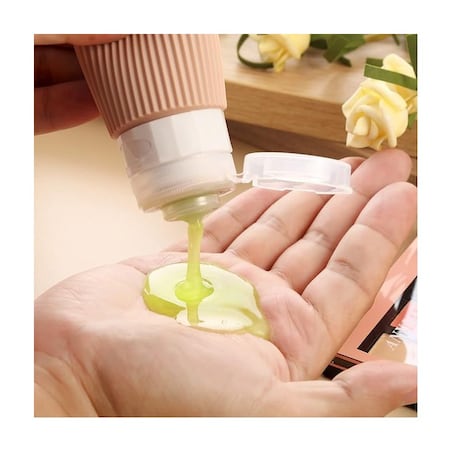 Zestaw silikonowych pojemniczków, buteleczek podróżnych 4w1 90ml KS137WZ2