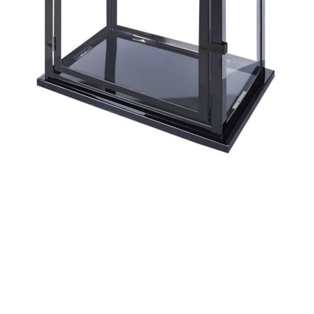 Lampion stalowy 29 cm czarny TENERIFE