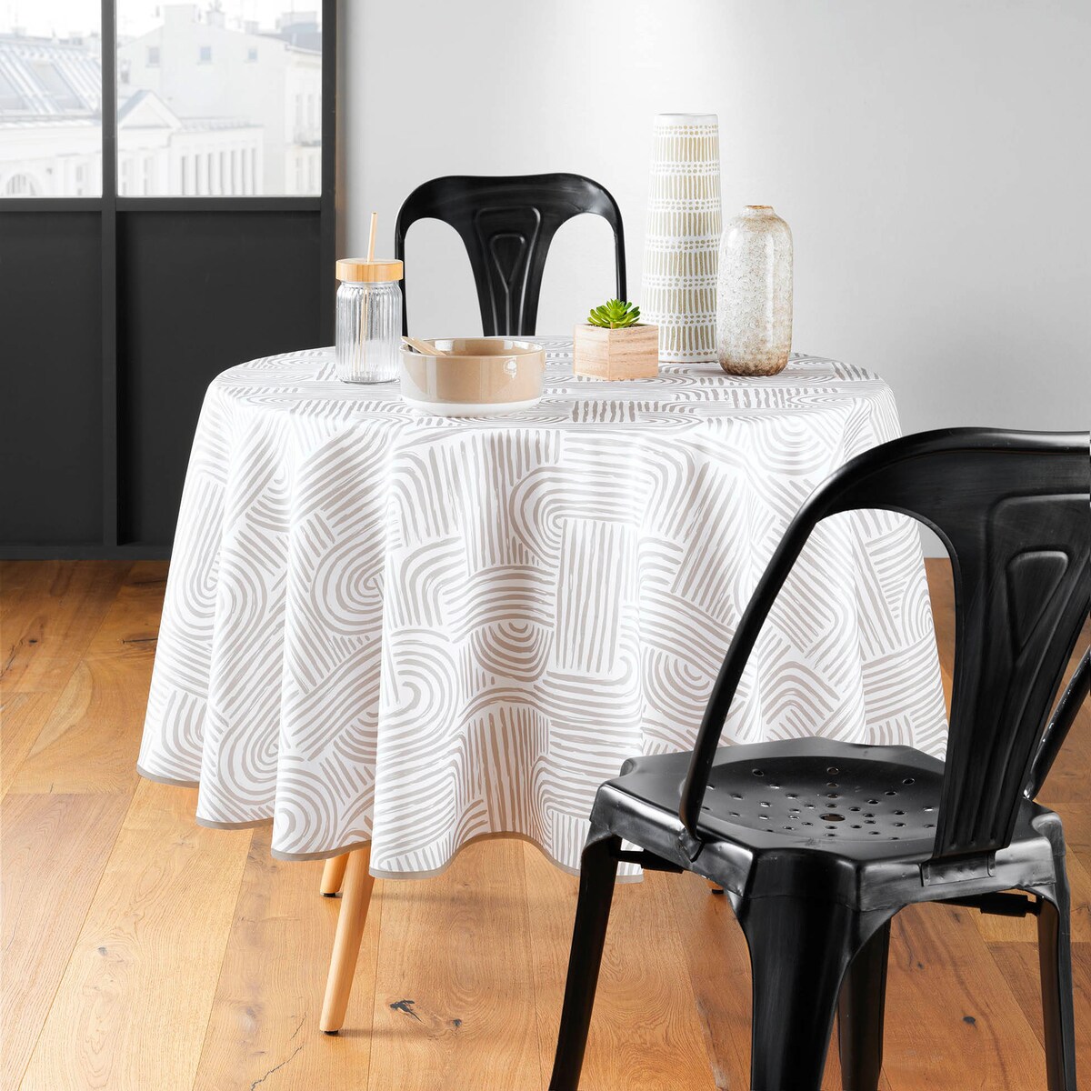 Obrus na stół okrągły PANDORE, Ø 180 cm